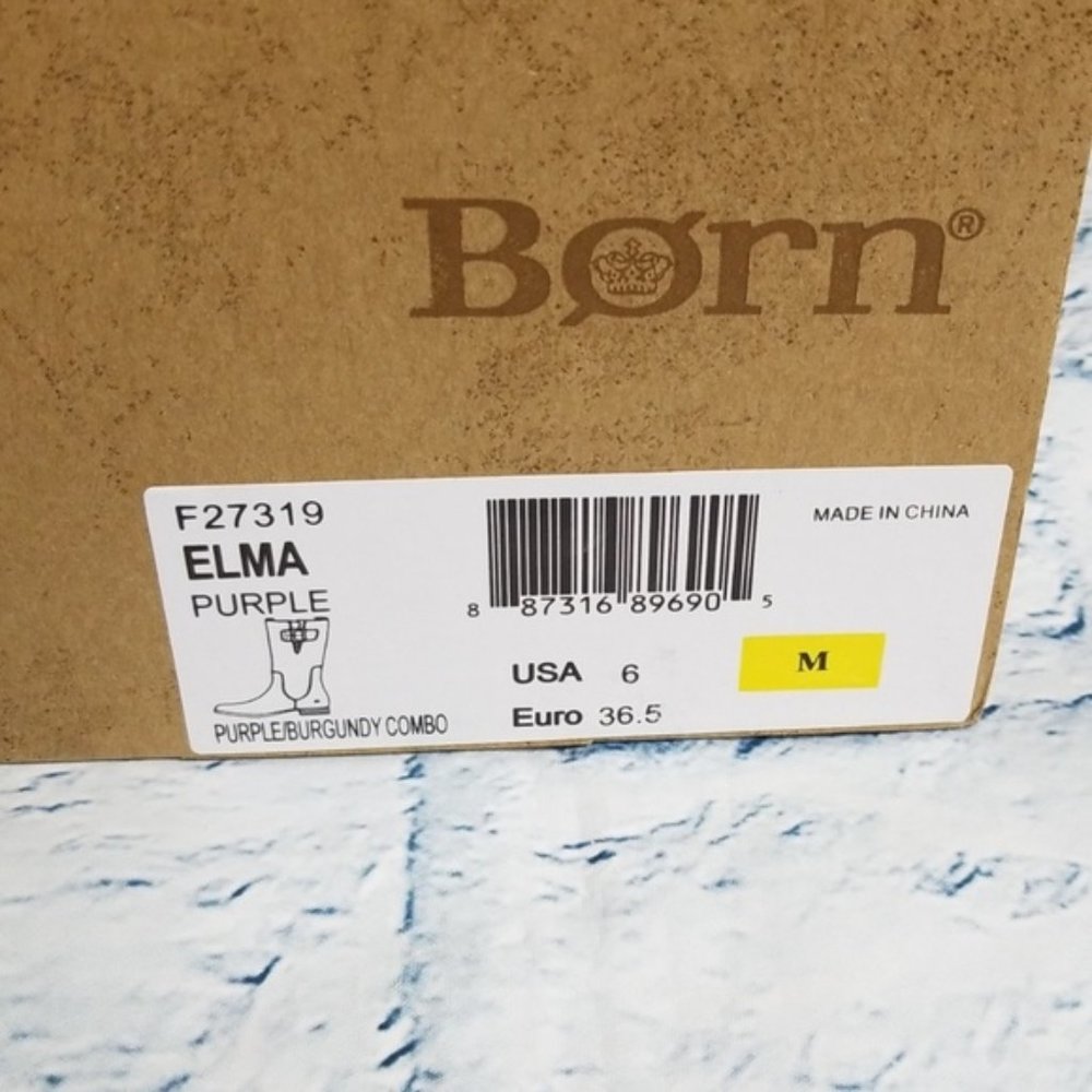 NWT Born Elma Suede and Leather Boot - Picture 7 of 7